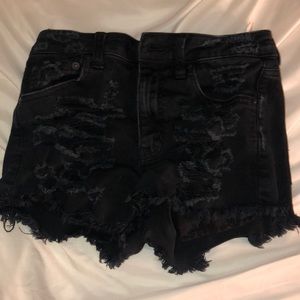 American Eagle Black Jean shorts